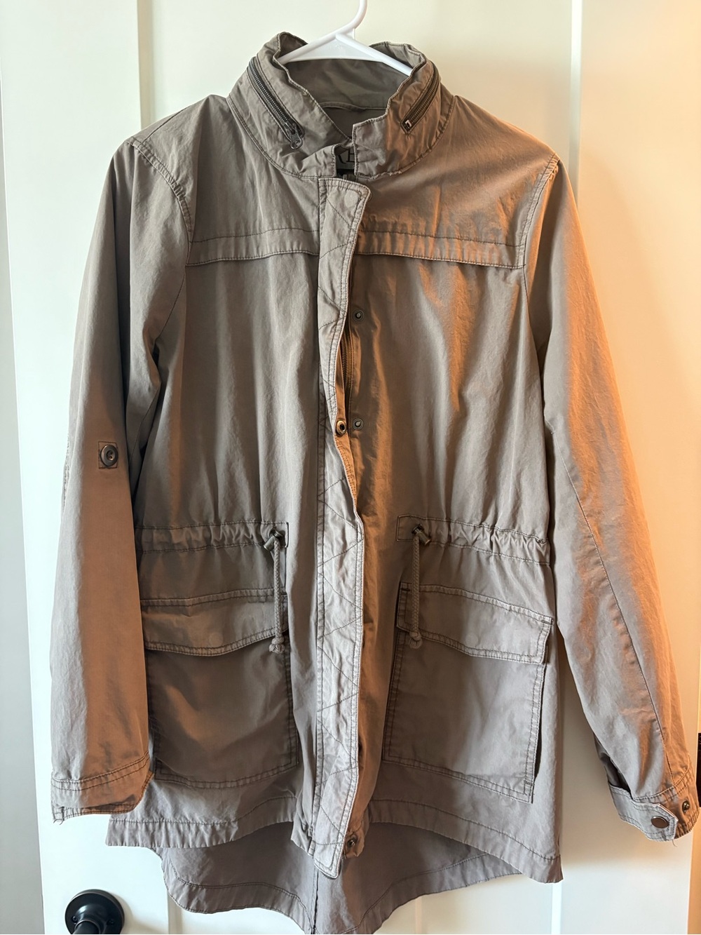 BKE Women's Utility Jacket - Taupe